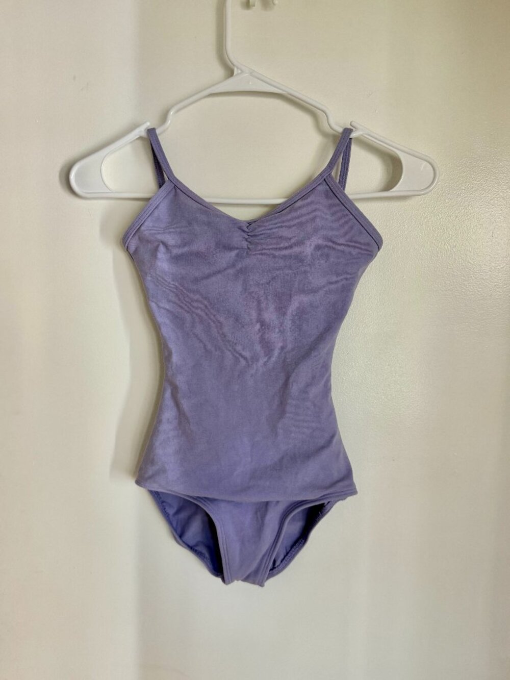 Pinch Front Camisole Ballet Dance Leotard Never Worn XS Lavender